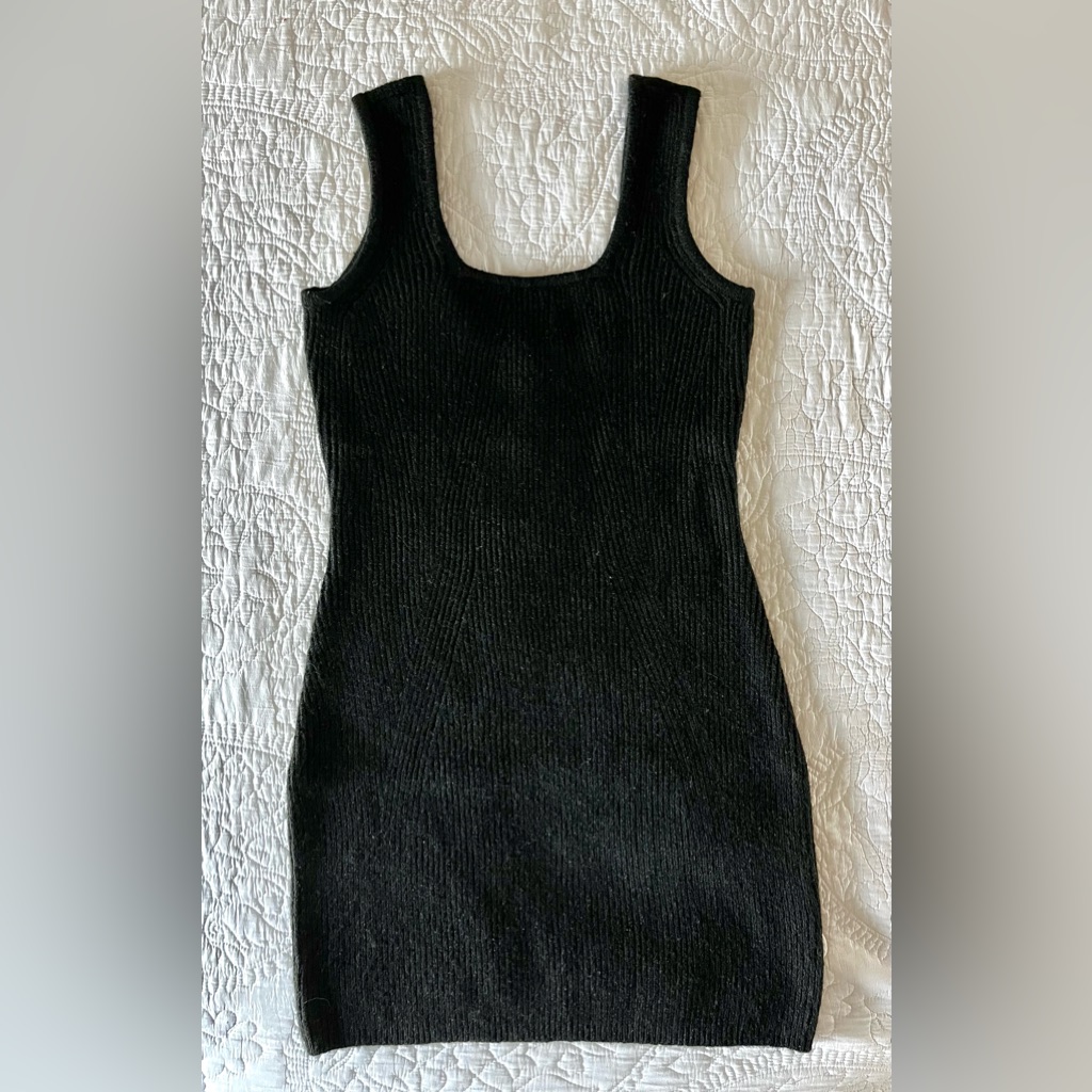 Gianni Ribbed Mini Dress